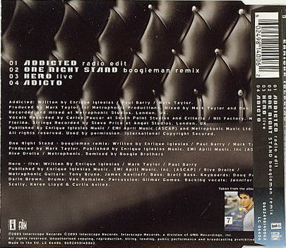 Enrique Iglesias : Addicted (CD, Maxi)