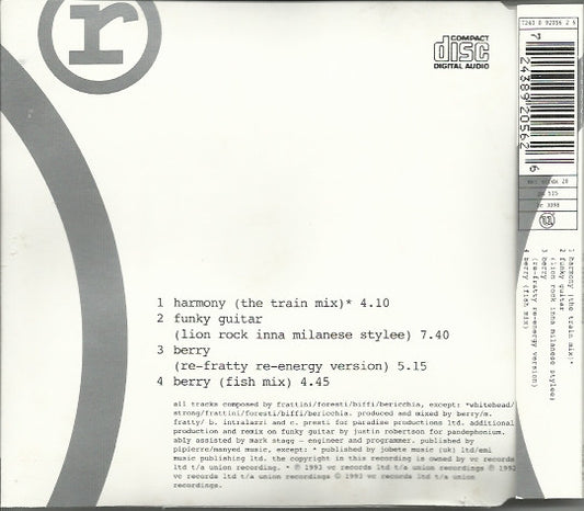 TC 1993 : Harmony (CD, Single)