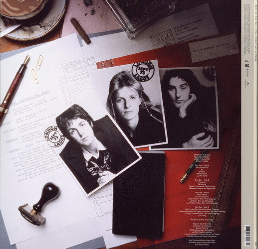 Wings (2) : Band On The Run (2xLP, Album, RE, RM, 180)
