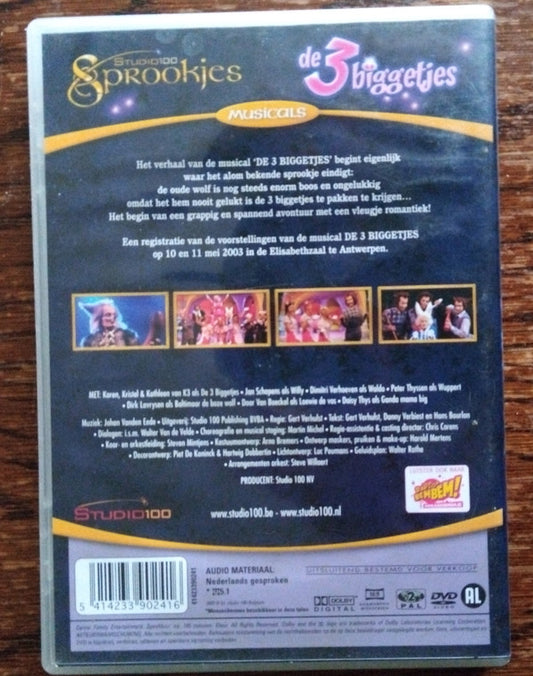 K3 : De 3 Biggetjes - De Musical (DVD-V)