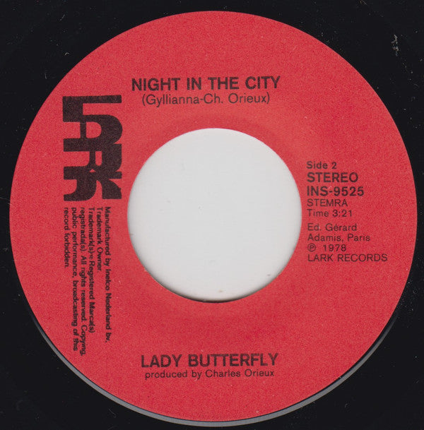 Lady Butterfly : Mister Man (7", Single)