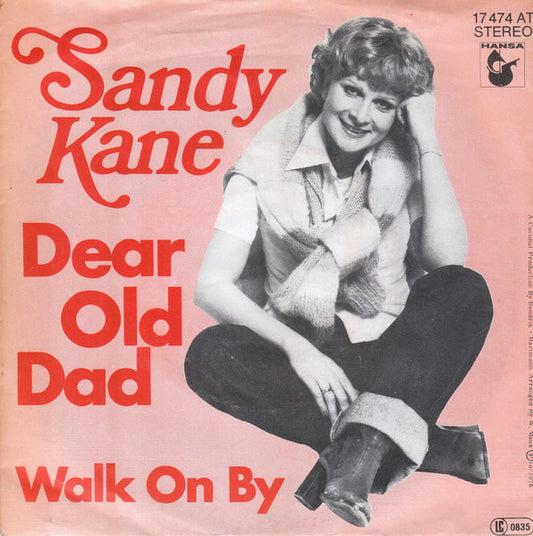 Sandy Kane : Dear Old Dad (7", Single)
