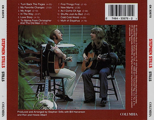 Stephen Stills : Stills (CD, Album, RE)
