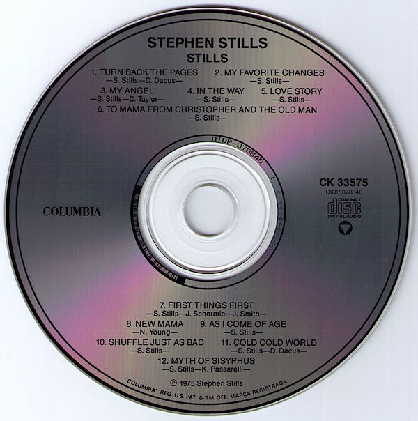 Stephen Stills : Stills (CD, Album, RE)