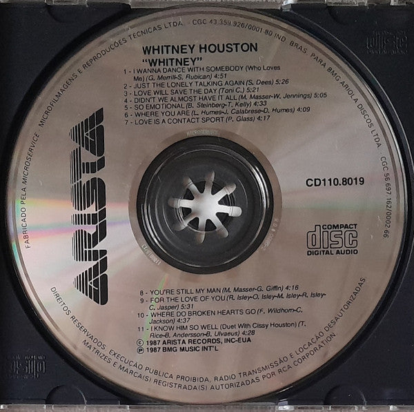 Whitney Houston : Whitney (CD, Album)