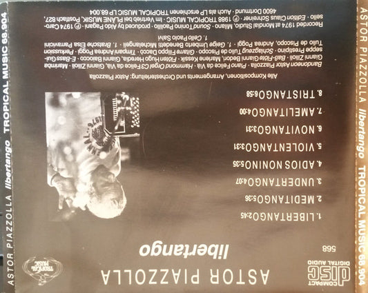 Astor Piazzolla : Libertango (CD, Album, RE)