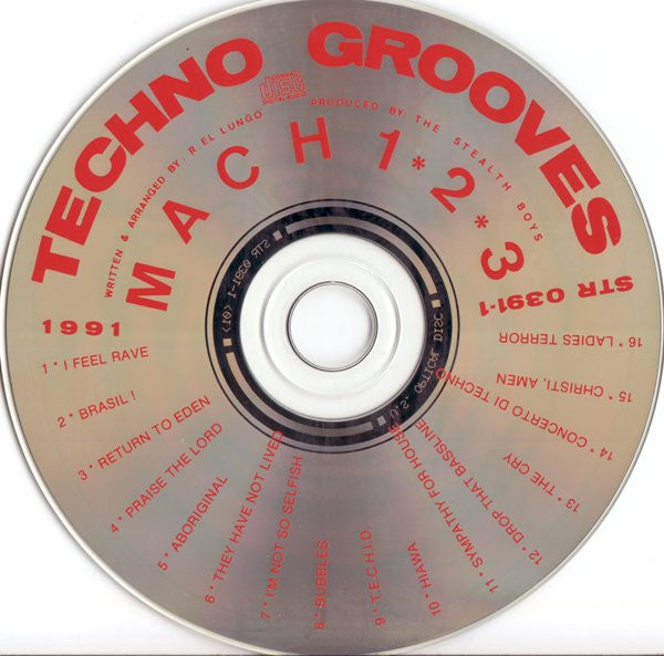 Techno Grooves : The Compilation Mach 1*2*3 (CD, Comp)