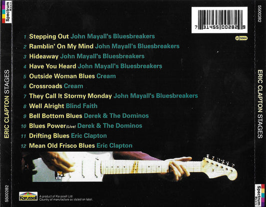 Eric Clapton : Stages (CD, Comp)