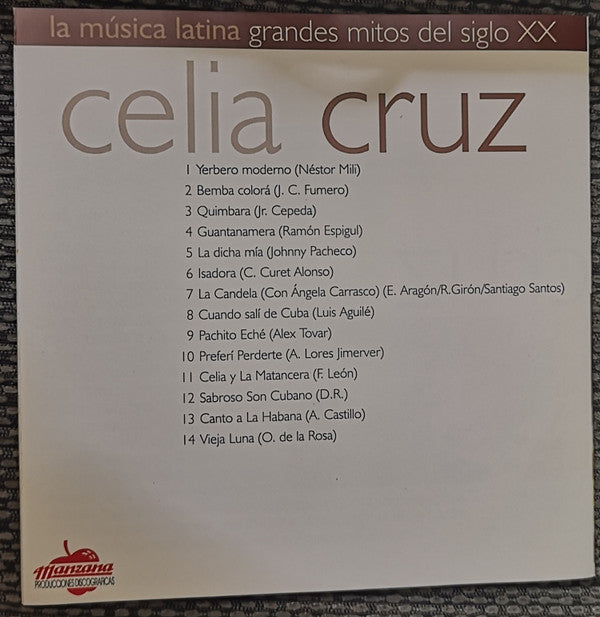 Celia Cruz : La Música Latina. Grandes Mitos Del Siglo XX (CD, Comp)