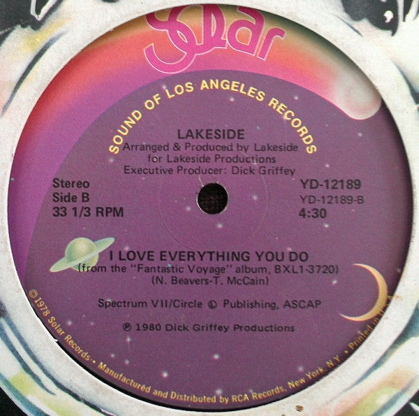 Lakeside : Your Love Is On The One (12")