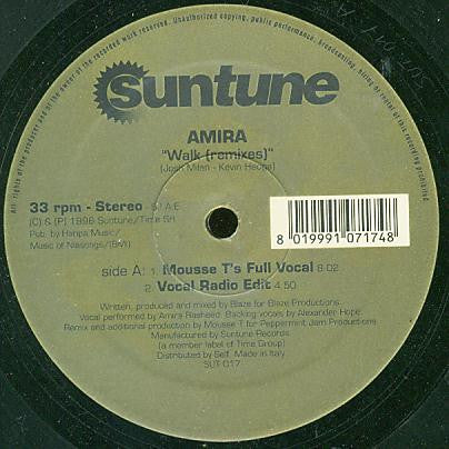 Amira : Walk (Remixes) (12")