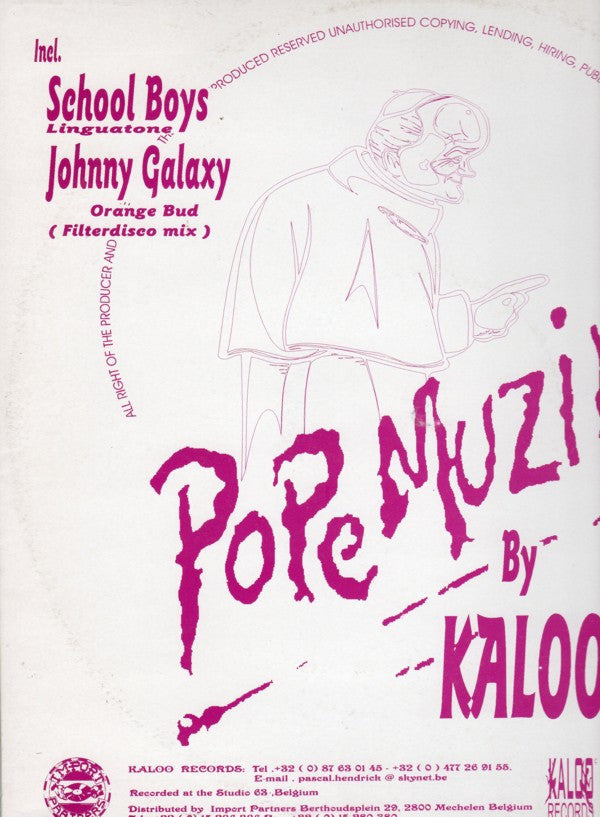 Various : Pope Musik (12", Whi)