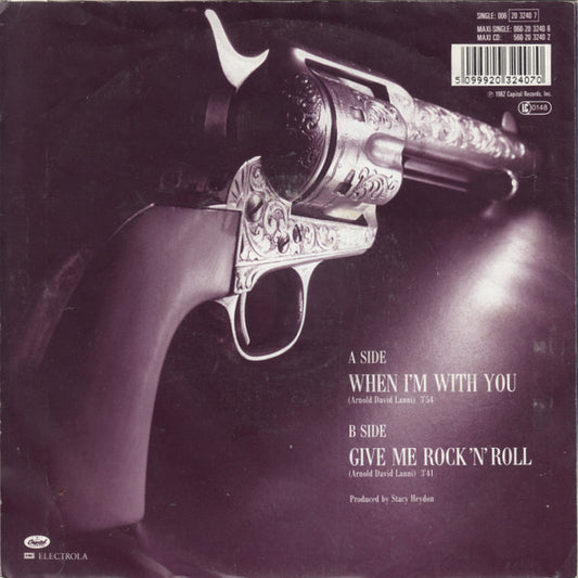 Sheriff (3) : When I'm With You (7", Single)