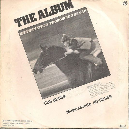 Stephen Stills : Can't Get No Booty (7", Single)