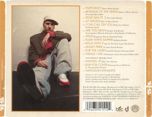 KJ-52 : Remixed (CD, Album)
