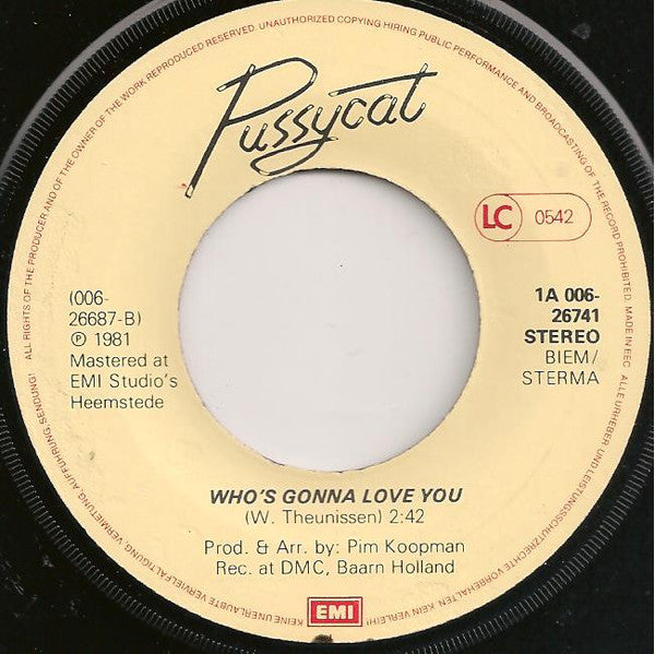 Pussycat (2) : Teenage Queenie (7", Single)