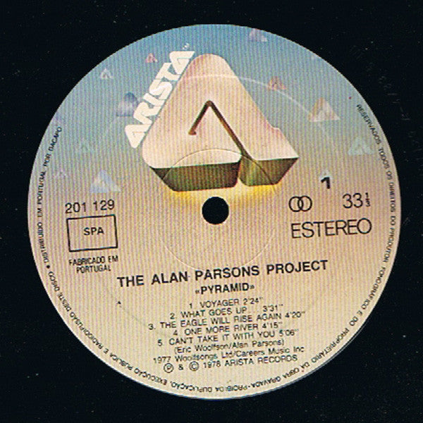 The Alan Parsons Project : Pyramid (LP, Album, RE, Gat)