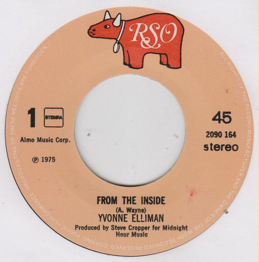 Yvonne Elliman : From The Inside (7", Single)