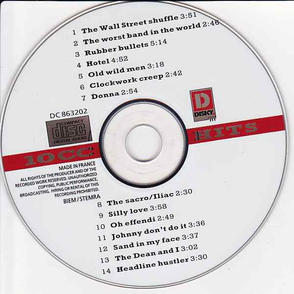 10cc : Hits (CD, Comp)
