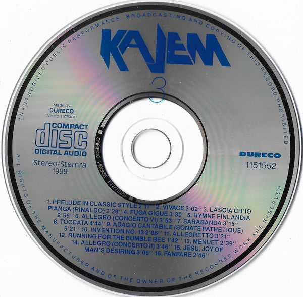 Kajem : Kajem 3 (CD, Album)