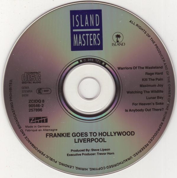 Frankie Goes To Hollywood : Liverpool (CD, Album, RE)