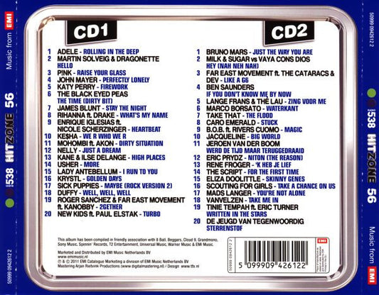 Various : Radio 538 Hitzone 56 (2xCD, Comp)