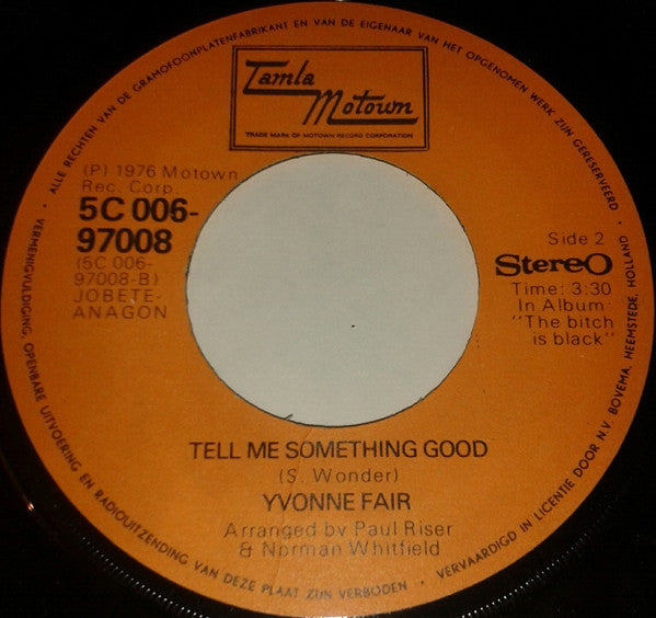 Yvonne Fair : It Should Have Been Me (7", Single)