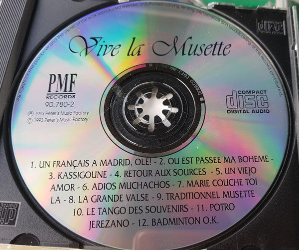 Maurice Larcange : Vive La Musette (CD, Album)