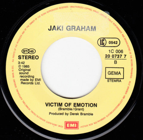 Jaki Graham : Round And Around (7", Single)