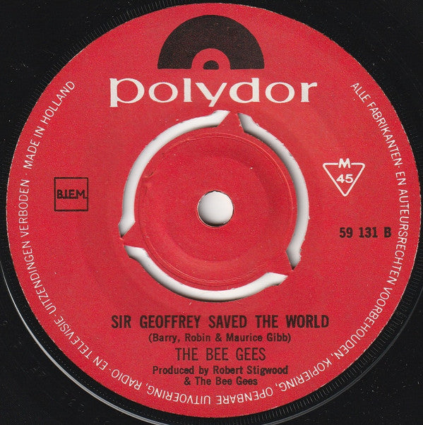 Bee Gees : World (7", Single, Mono)