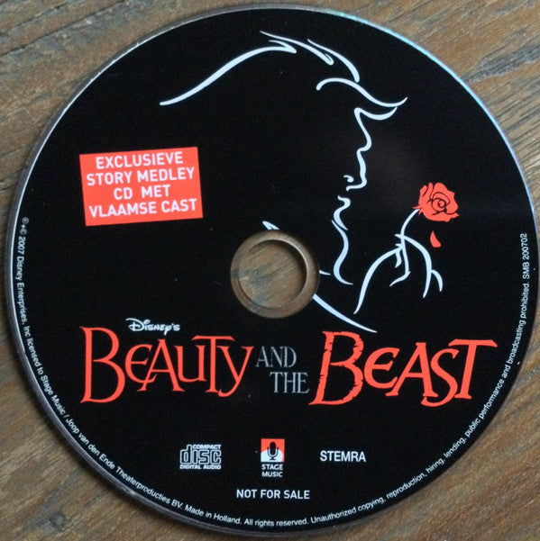 "Beauty And The Beast" Vlaamse Cast : Disney's Beauty And The Beast - Het Romantische Broadway-Spektakel (CD, Single, Promo)