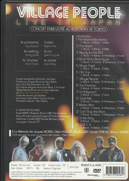 Village People : Live In Japan (DVD-V, PAL)