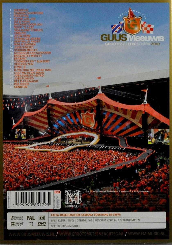 Guus Meeuwis : Groots Met Een Zachte G 2010 (DVD, Album)