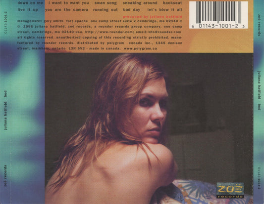 Juliana Hatfield : Bed (CD, Album)