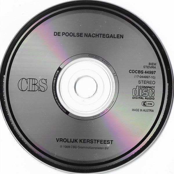 Polskie Słowiki : Vrolijk Kerstfeest (CD, Album)