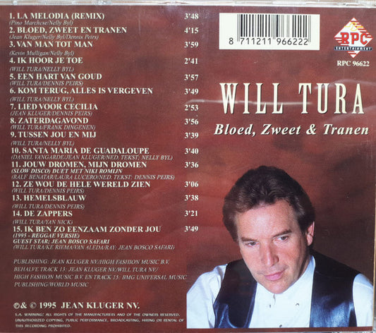 Will Tura : Bloed, Zweet & Tranen (CD, Album)