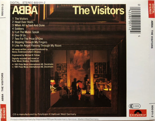 ABBA : The Visitors (CD, Album, RE, PMD)