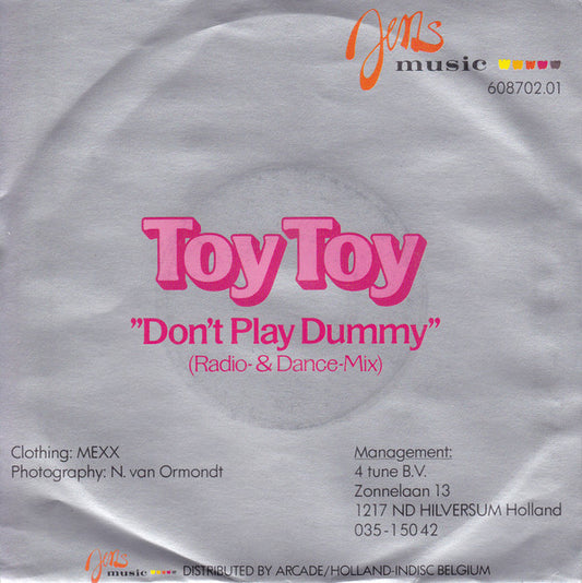 Toy Toy (3) : Don't Play Dummy (7", Single)