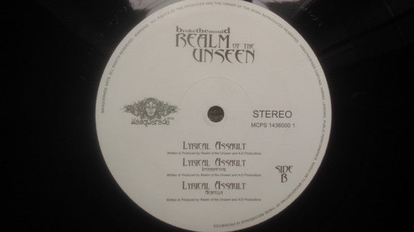 Realm Of The Unseen : Broke The Mould (12", EP)