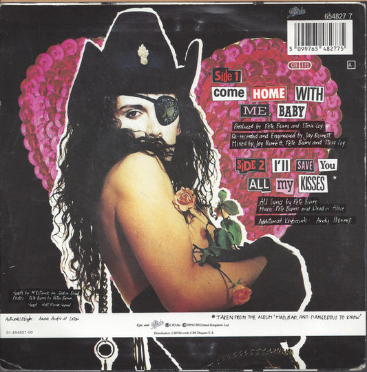 Dead Or Alive : Come Home With Me Baby (7")