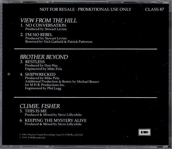 Various : The Class Of '87 (CD, Comp, Promo)