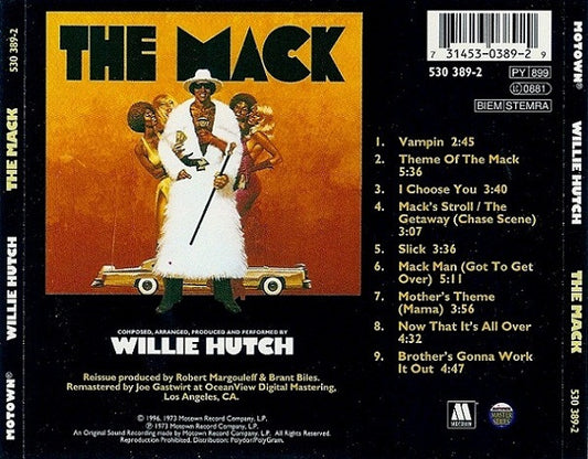 Willie Hutch : The Mack (CD, Album, RE, RM)