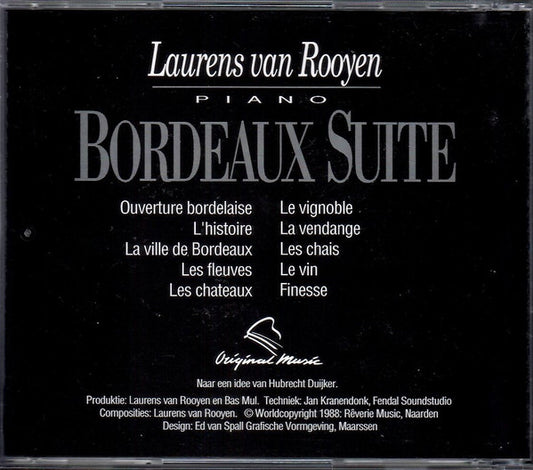 Laurens van Rooyen : Bordeaux Suite (CD, Album)