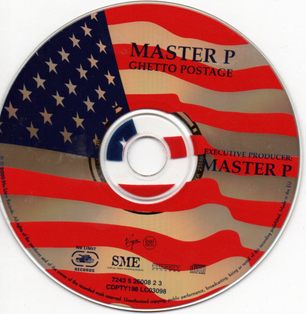 Master P : Ghetto Postage (CD, Album)