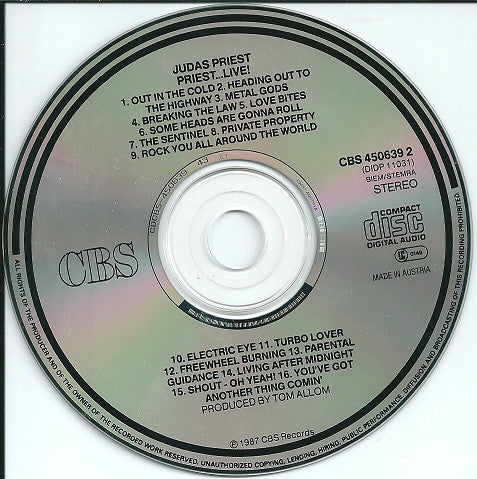 Judas Priest : Priest... Live! (CD, Album)