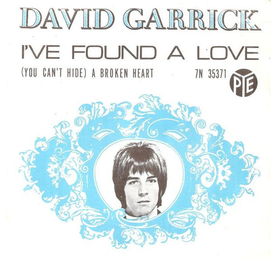 David Garrick : I've Found A Love (7", Single)