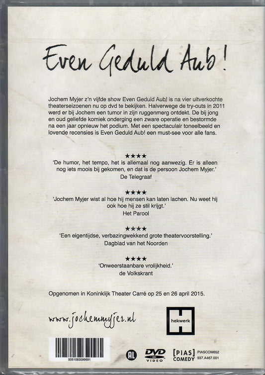 Jochem Myjer : Even Geduld Aub! (DVD-V)