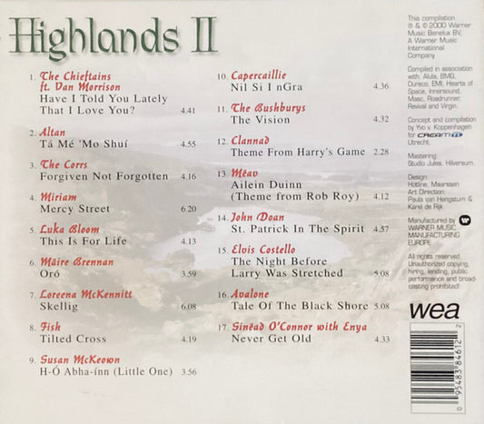 Various : Highlands II - Inspirations From The Islands And Highlands (CD, Comp)