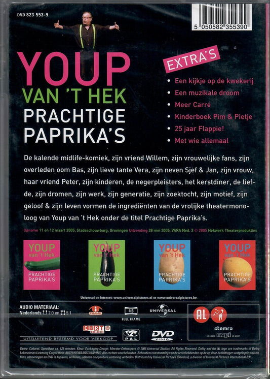 Youp van 't Hek : Prachtige Paprika's (DVD-V, Multichannel, PAL, Reg)