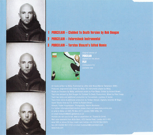 Moby : Porcelain (Remix) (CD, Single)